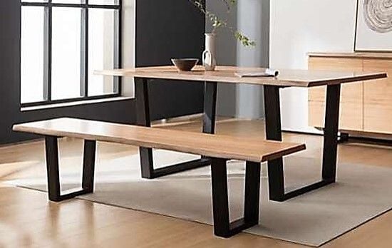 Valhalla 3 Piece Dining Suite - 2100mm Main Valhalla 3 Piece Dining Suite - 2100mm Main