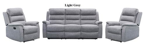 Edison 3 Seater Reclining Lounge Suite Main