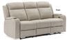 Arnold 3 Seater Leather Electric Reclining Lounge Thumbnail Main