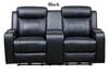 Arnold 2 Seater Leather Electric Reclining Lounge Thumbnail Main