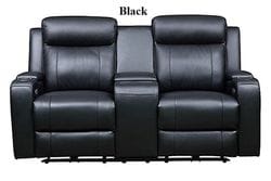 Arnold 2 Seater Leather Electric Reclining Lounge