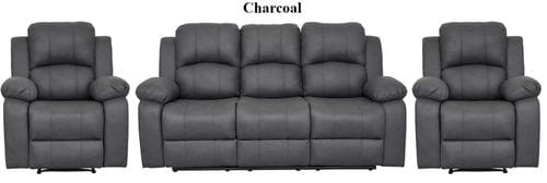 Valor 3 Seater Reclining Lounge Suite Main