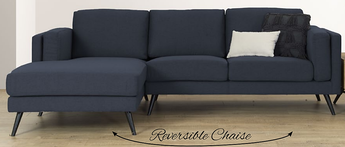 Alfred 2.5 Seater Sofa with Reversible Chaise