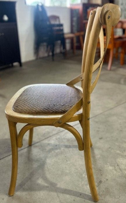 Cross Back Dining Chair Related