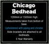 Single Chicago 1500mm Bedhead Thumbnail Related