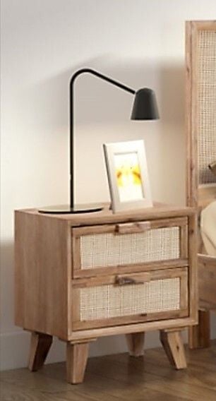 Rhodes Rattan Bedside Table