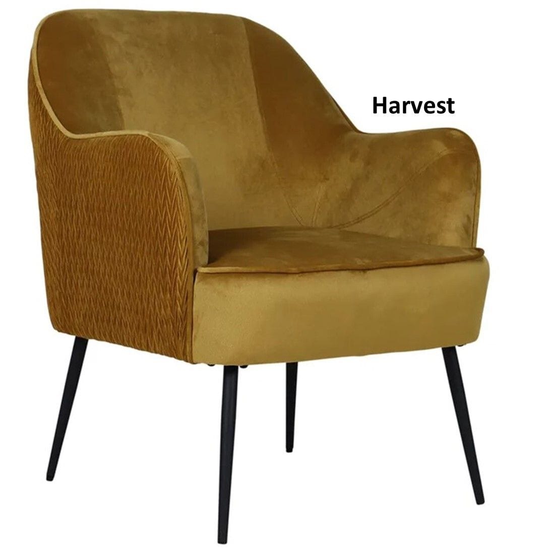 Ivy Velvet Accent Chair