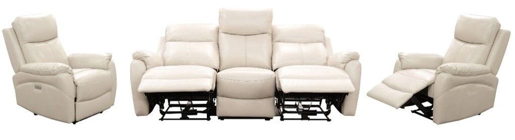 Camden 3 Seater Electric Leather Reclining Lounge Suite Related