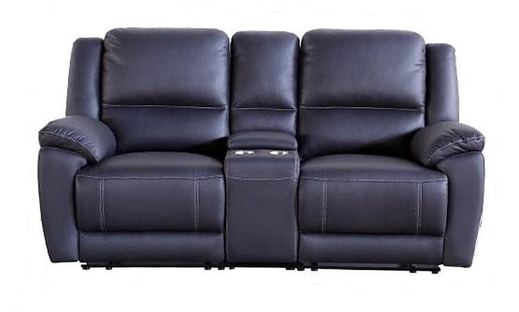 Toorak 2 Seater Reclining Lounge with Storage Console