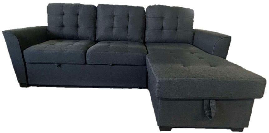 Gabby 2 Seater Sofa Bed with Reversible Chaise + Storage Related