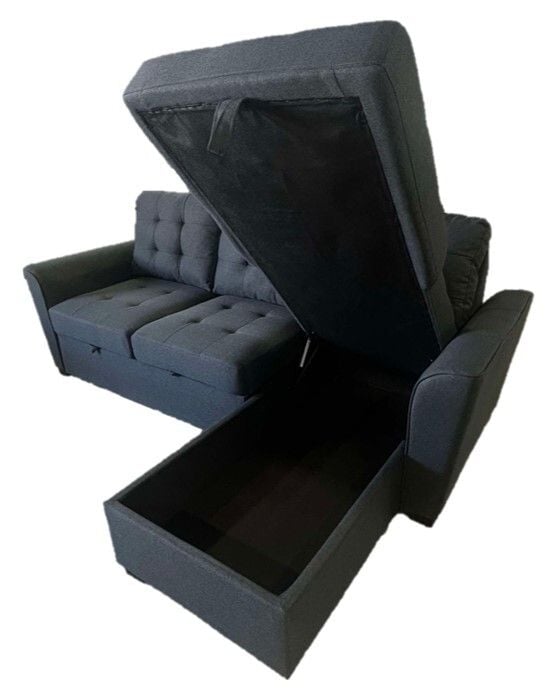 Gabby 2 Seater Sofa Bed with Reversible Chaise + Storage Related Gabby 2 Seater Sofa Bed with Reversible Chaise + Storage Related