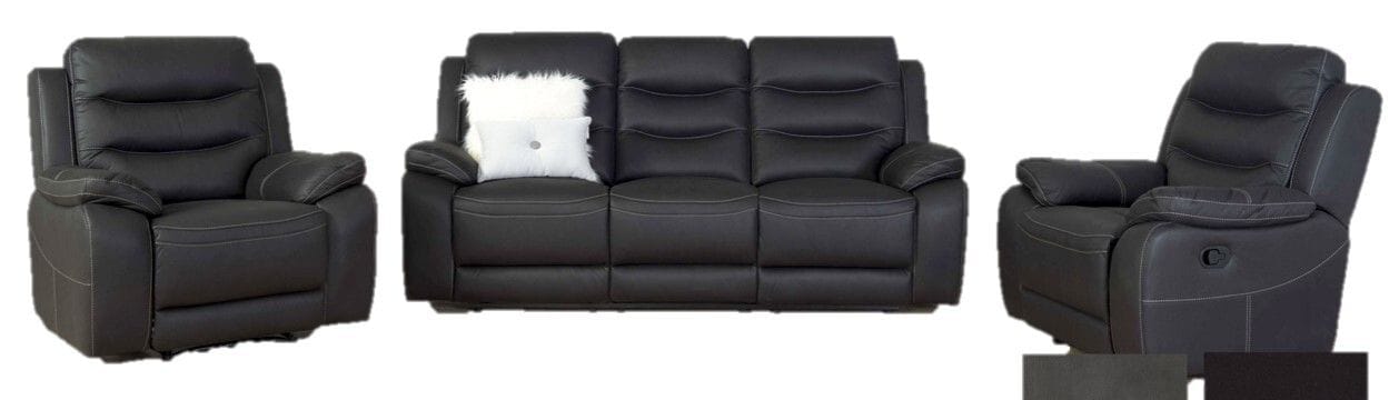 Springfield 3 Seater Reclining Lounge Suite