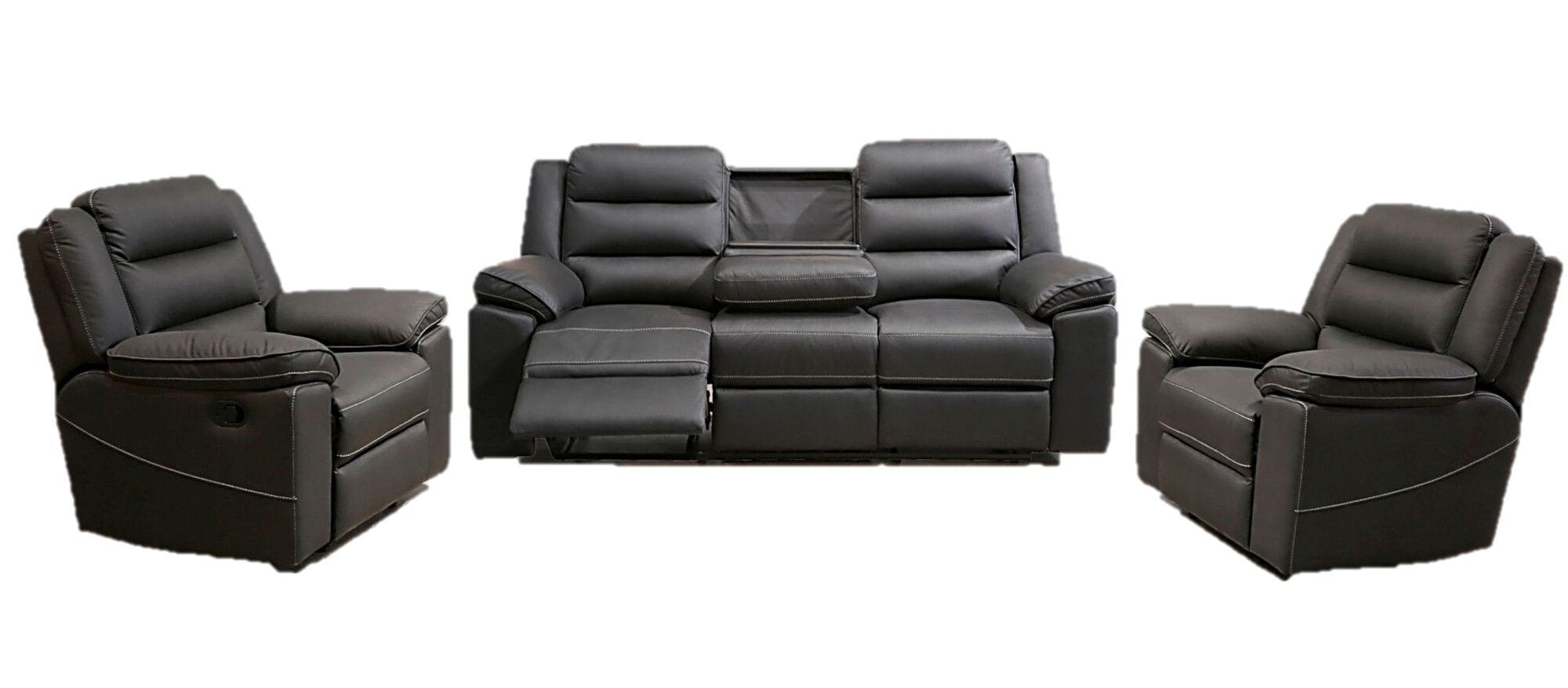 Telford 3 Seater Reclining Suite Main