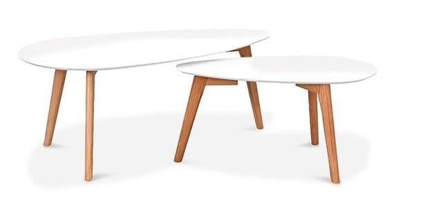 Danish Coffee Table Set - Triangle