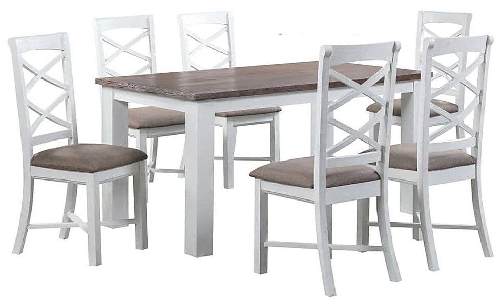 Marcella 7 Piece Dining Suite - 2000mm