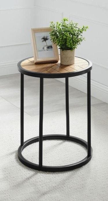 Chevron Side Table Related