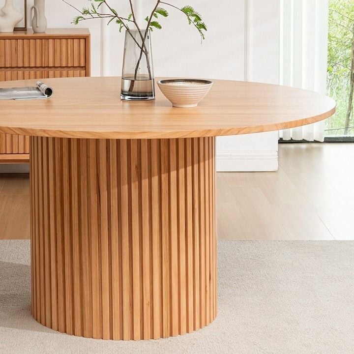 Cleo Round Dining Table - 1300mm Related Cleo Round Dining Table - 1300mm Related