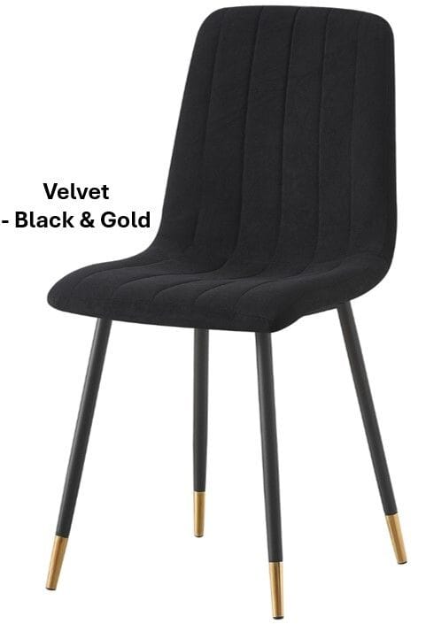 Theo Gold Dining Chairs - Set of 4 Related