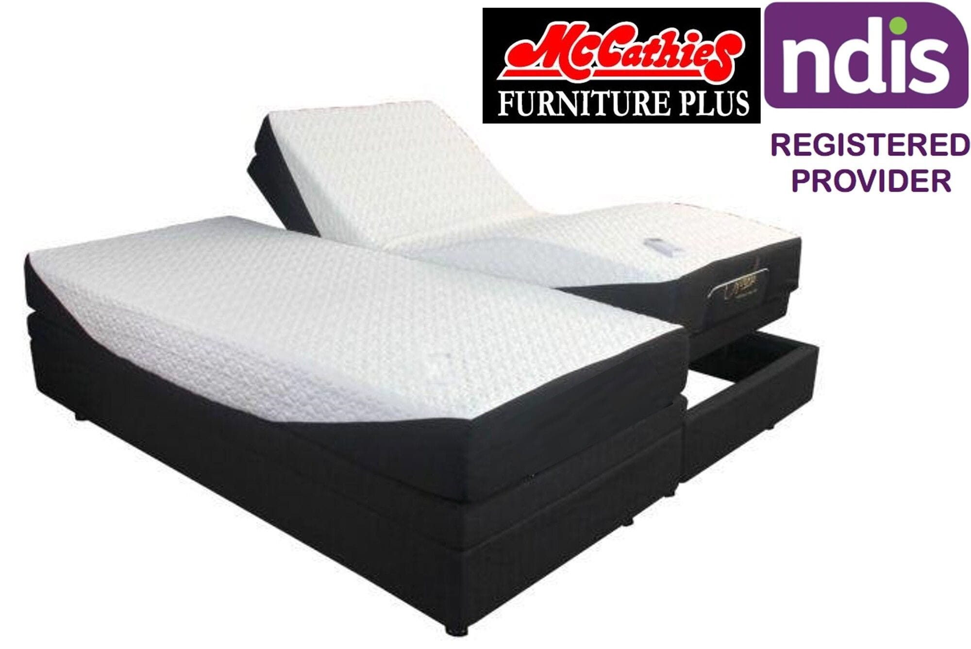 SmartFlex 3 Adjustable Bed - Split Queen with Companion Bed Main