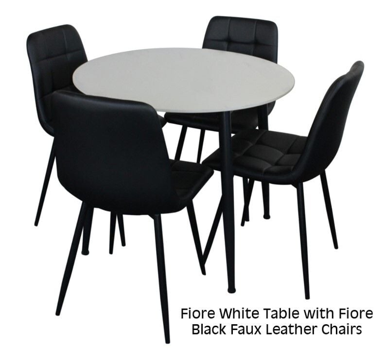 Fiore 5 Piece Round Dining Suite Related Fiore 5 Piece Round Dining Suite Related