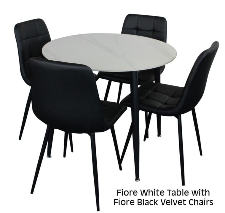 Fiore 5 Piece Round Dining Suite Related Fiore 5 Piece Round Dining Suite Related