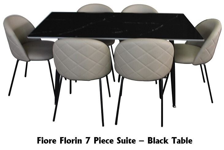 Fiore Florin 7 Piece Dining Suite Related Fiore Florin 7 Piece Dining Suite Related