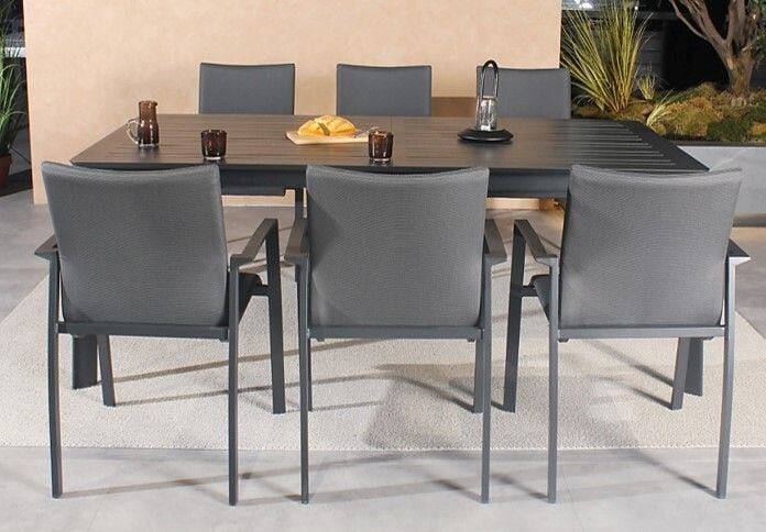 Rapa 7 Piece Outdoor Extension Dining Suite Related Rapa 7 Piece Outdoor Extension Dining Suite Related