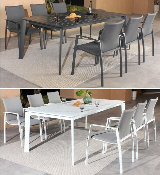 Rapa 7 Piece Outdoor Extension Dining Suite