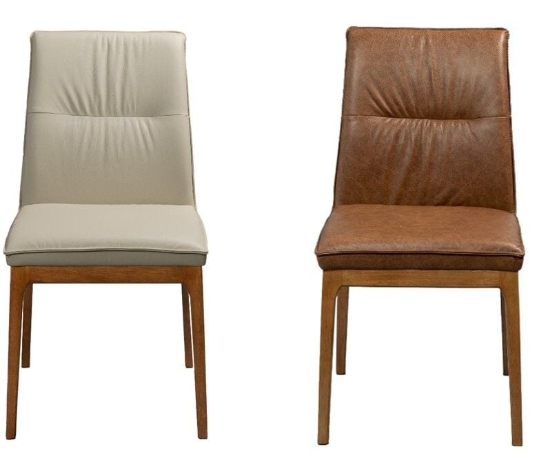 Atherton Leather Dining Chair - Set of 2 Main Atherton Leather Dining Chair - Set of 2 Main