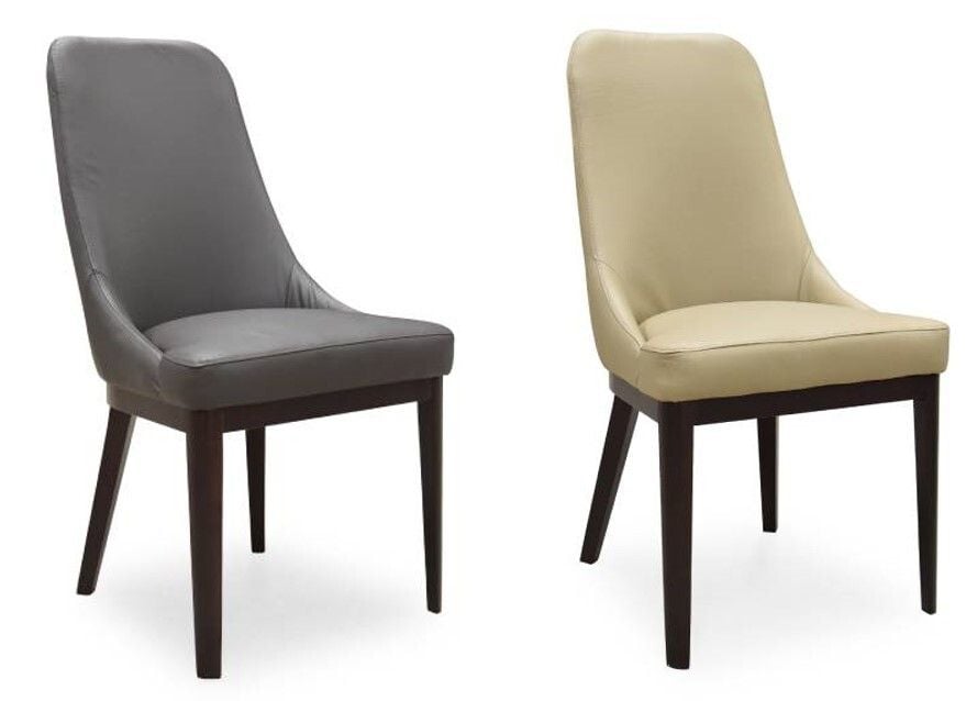 Sydney Leather Dining Chair - Set of 2