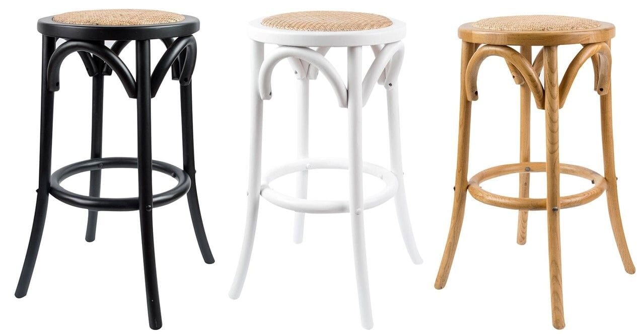 Cafe Kitchen Bar Stool - Set of 2