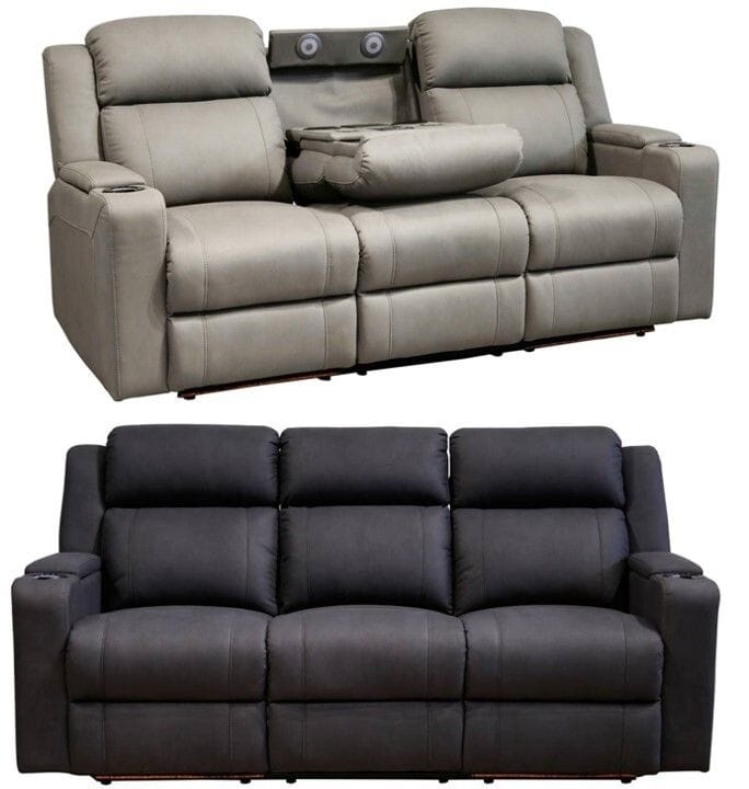 Academy 3 Seater Electric Reclining Lounge