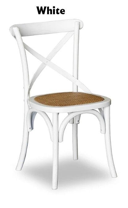 Crossback Dining Chair - Rattan Seat Related