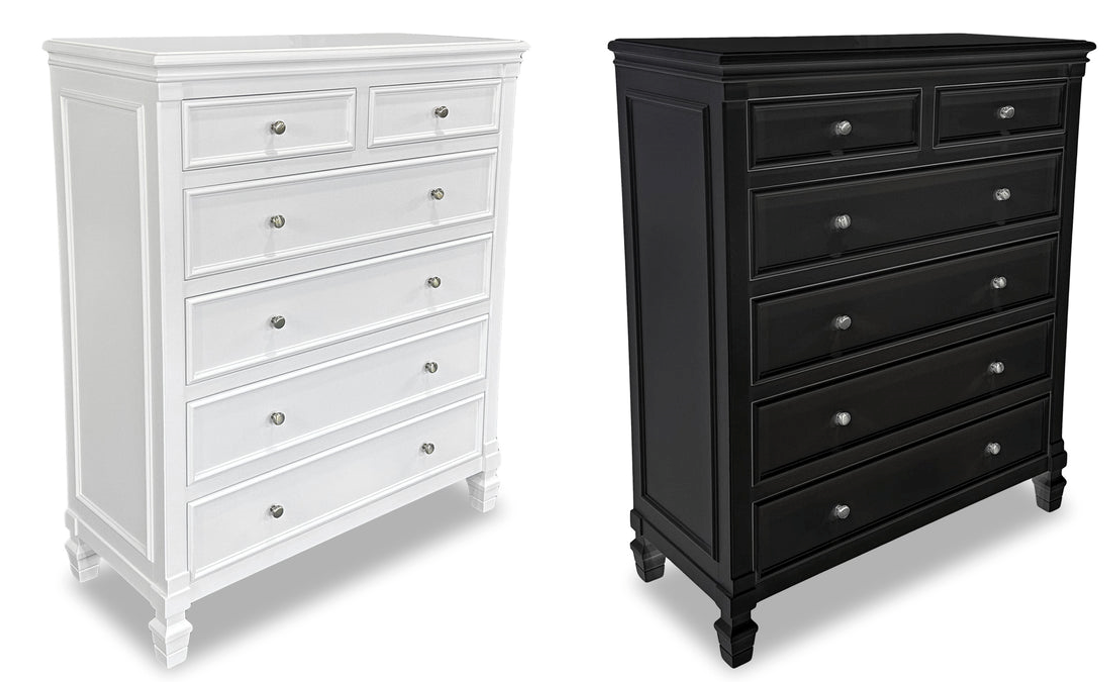 Elizabeth 6 Drawer Tallboy