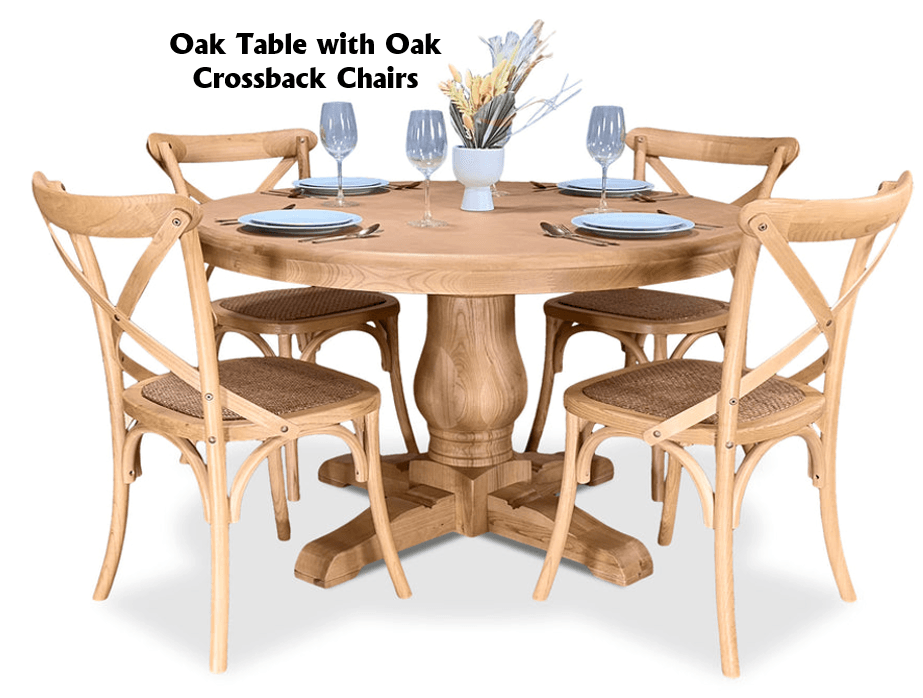 Bristol 5 Piece Dining Suite with Crossback Chairs - 1200mm Related Bristol 5 Piece Dining Suite with Crossback Chairs - 1200mm Related