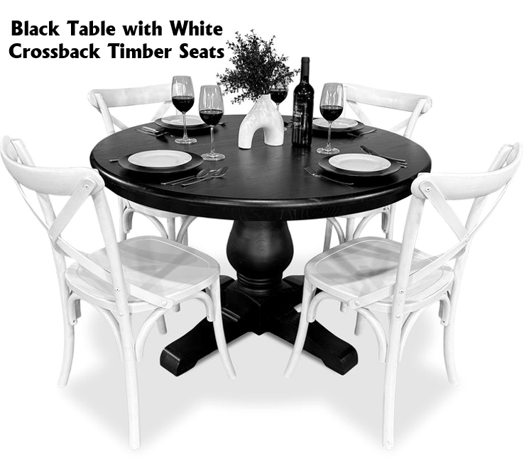 Bristol 5 Piece Dining Suite with Crossback Chairs - 1200mm Related Bristol 5 Piece Dining Suite with Crossback Chairs - 1200mm Related