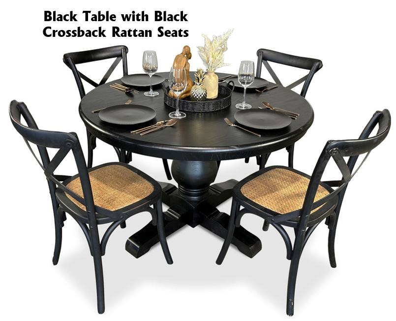 Bristol 5 Piece Dining Suite with Crossback Chairs - 1200mm Related Bristol 5 Piece Dining Suite with Crossback Chairs - 1200mm Related