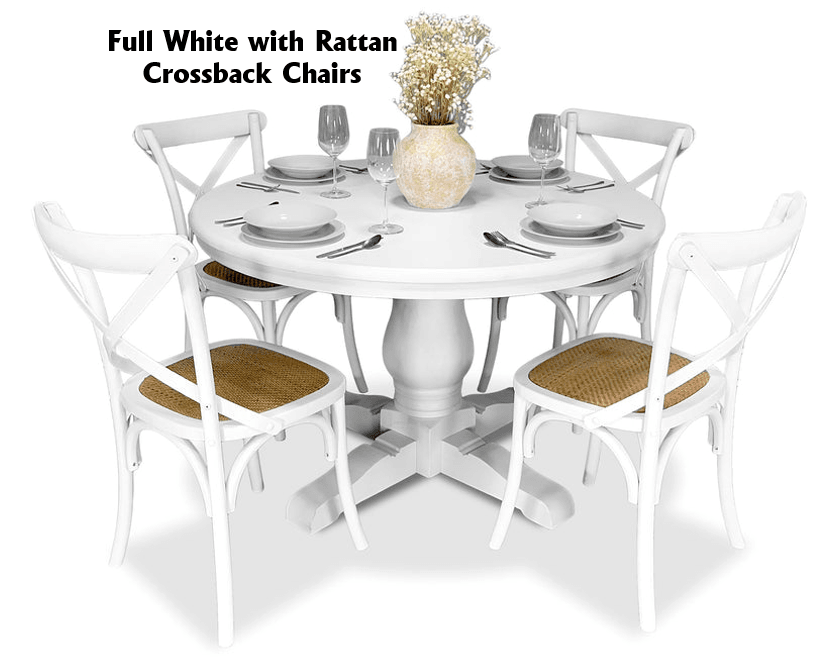 Bristol 5 Piece Dining Suite with Crossback Chairs - 1200mm Related Bristol 5 Piece Dining Suite with Crossback Chairs - 1200mm Related