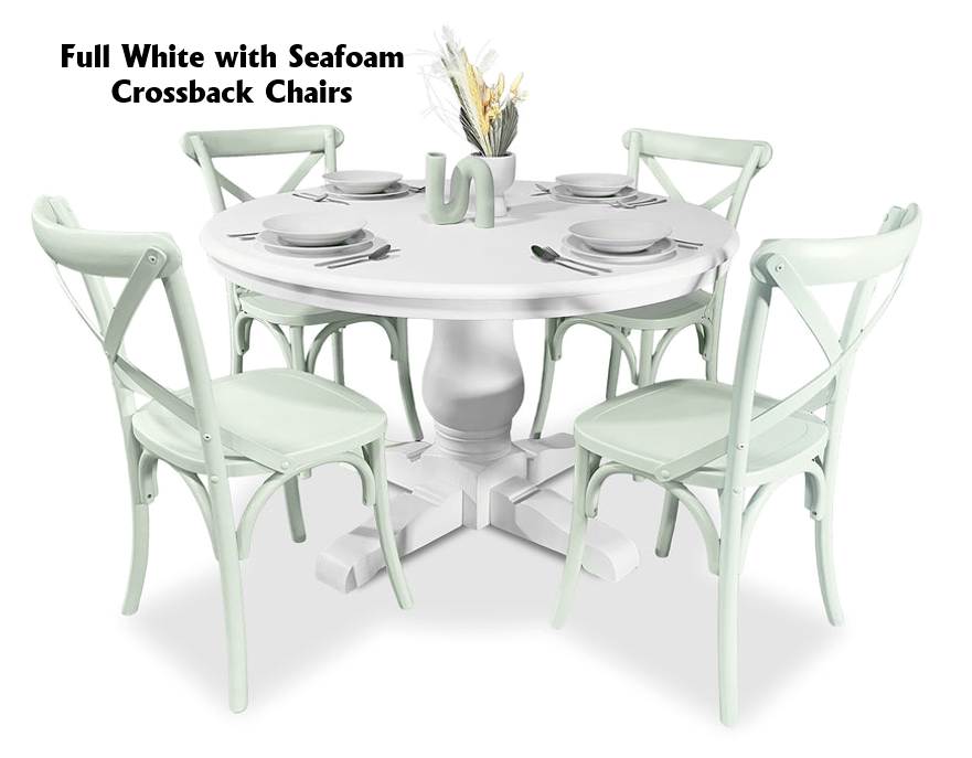 Bristol 5 Piece Dining Suite with Crossback Chairs - 1200mm Related Bristol 5 Piece Dining Suite with Crossback Chairs - 1200mm Related