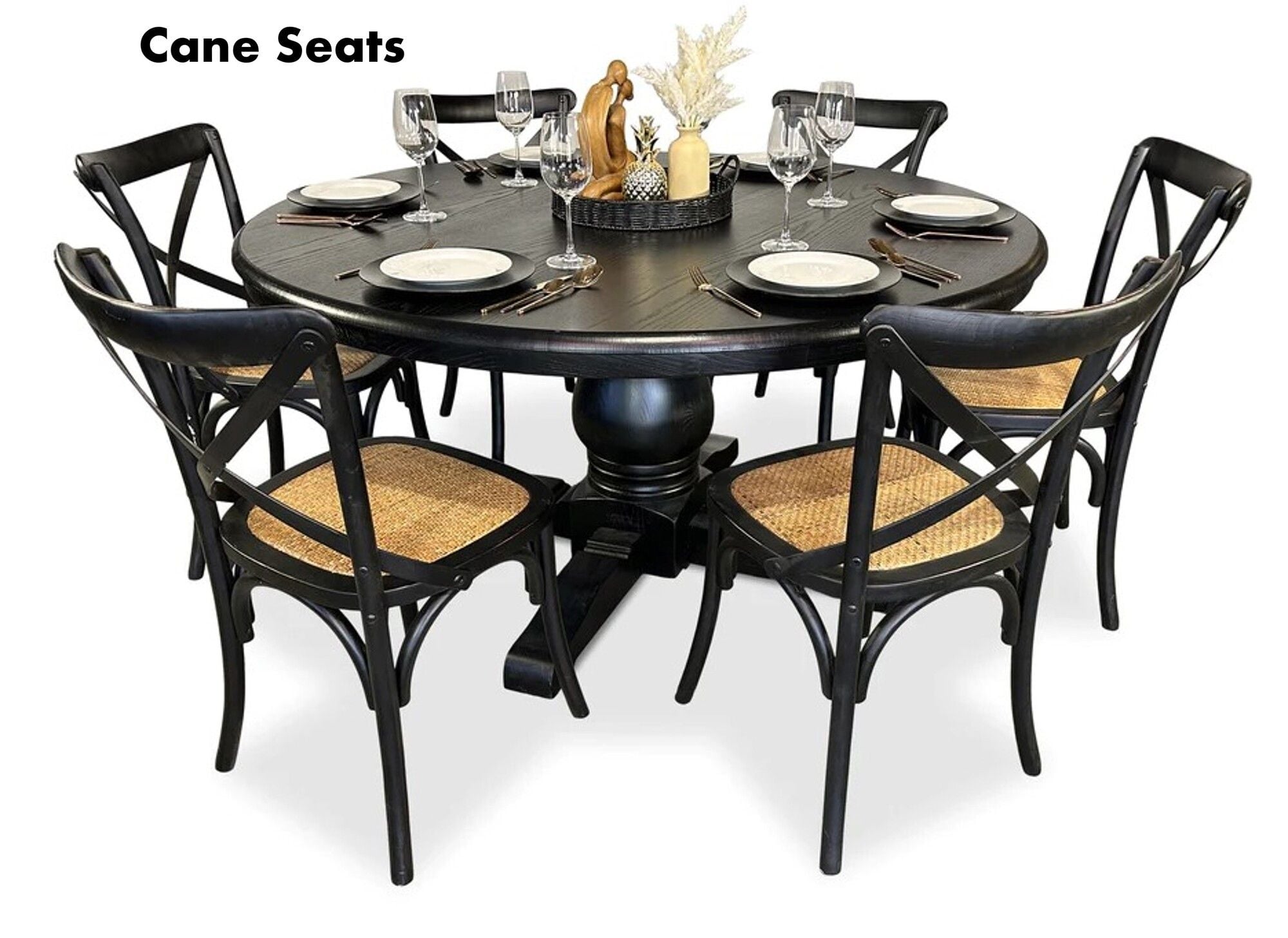 Bristol 7 Piece Dining Suite with Crossback Chairs - 1500mm Related Bristol 7 Piece Dining Suite with Crossback Chairs - 1500mm Related