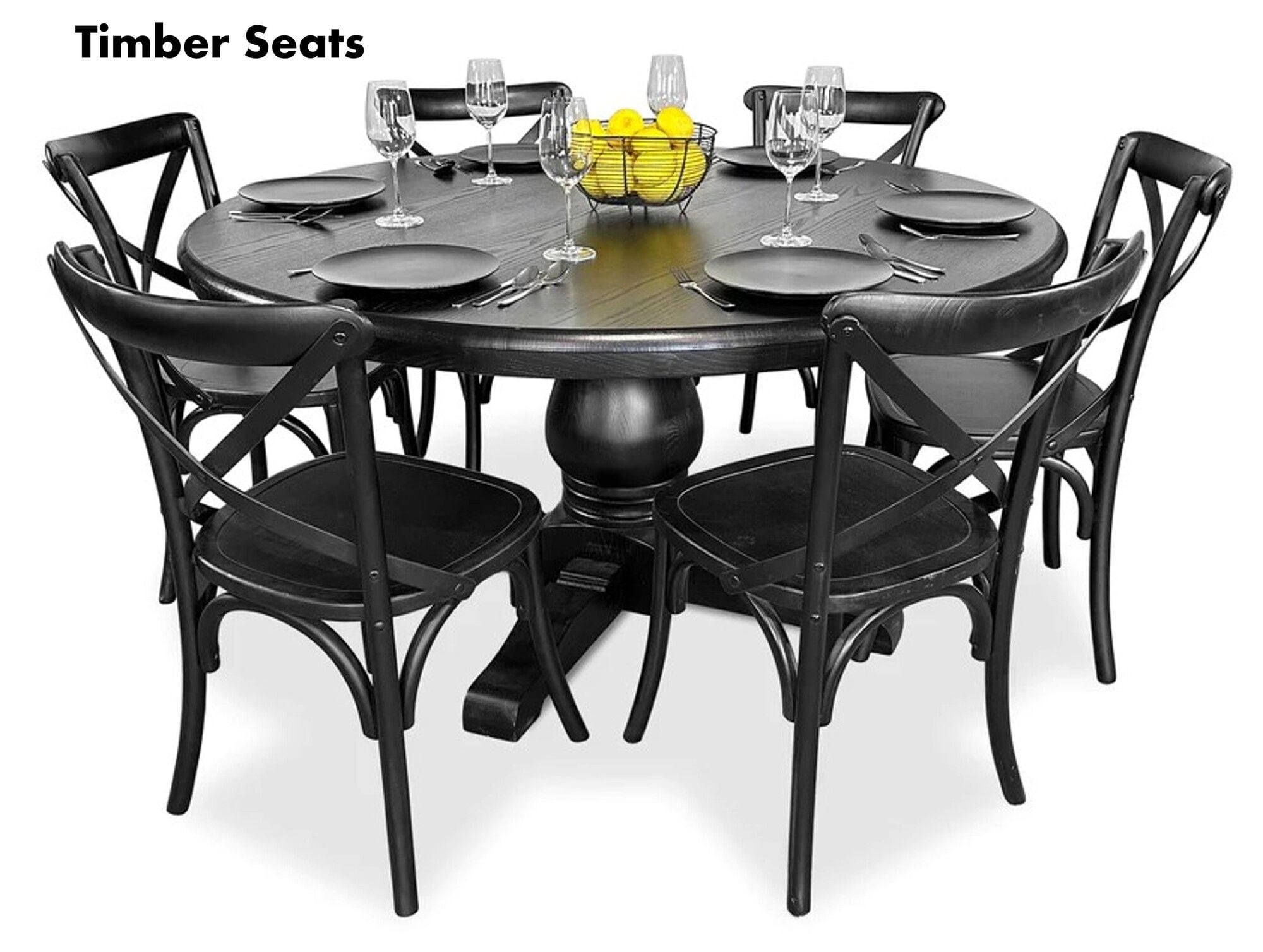 Bristol 7 Piece Dining Suite with Crossback Chairs - 1500mm Related Bristol 7 Piece Dining Suite with Crossback Chairs - 1500mm Related