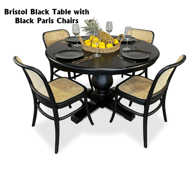 Bristol 5 Piece Dining Suite with Paris Chairs - 1200mm Related Bristol 5 Piece Dining Suite with Paris Chairs - 1200mm Related