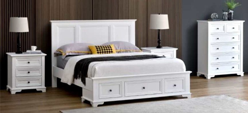 White Hampton Queen Bed Related White Hampton Queen Bed Related