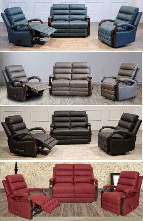 Albert 2 Seater Reclining Lounge Suite