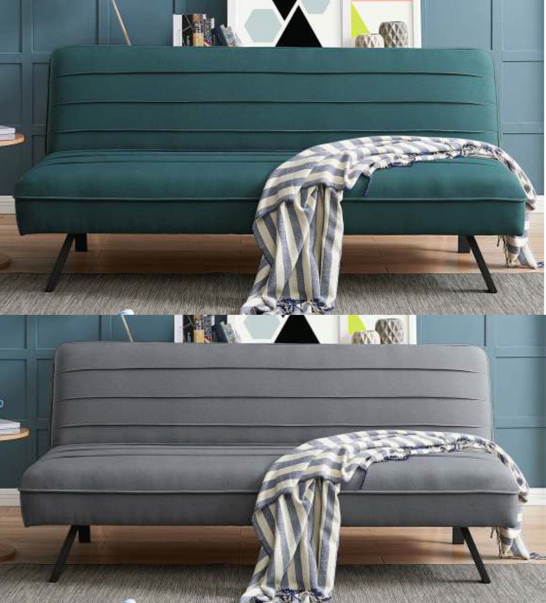 Pelle Click Clack Sofa Bed