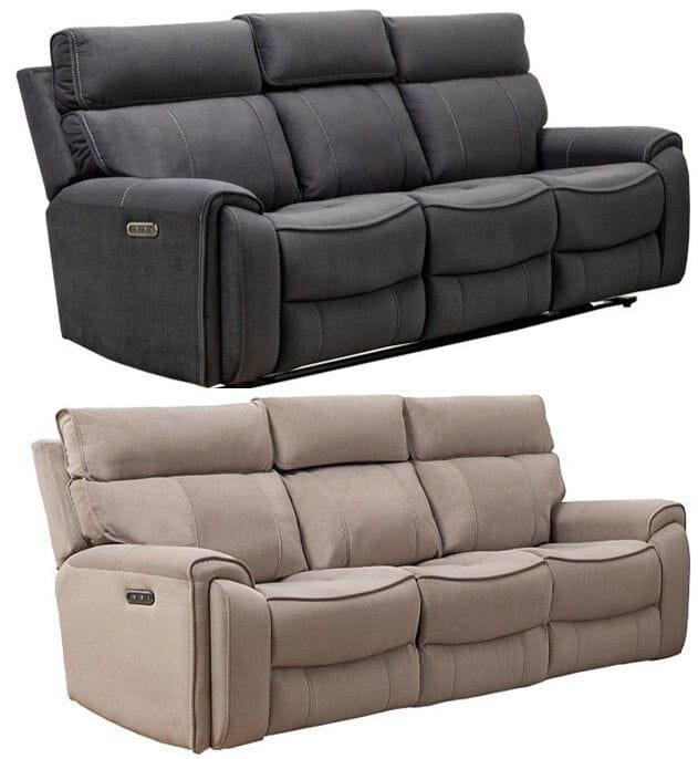 Dynasty 3 Seater Electric Reclining Lounge