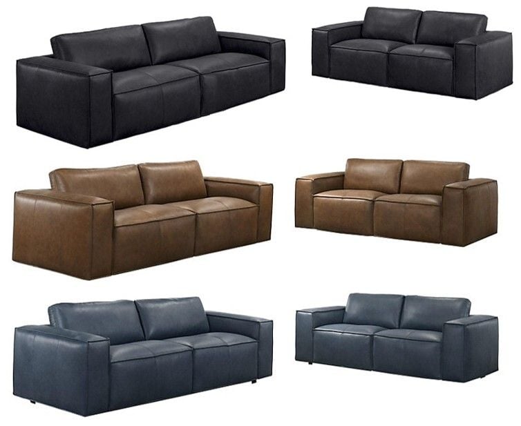 Havana 2 + 3 Leather Sofa Set Main Havana 2 + 3 Leather Sofa Set Main
