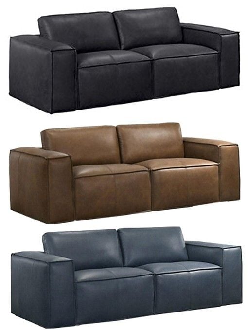 Havana 2 Seat Leather Sofa Main Havana 2 Seat Leather Sofa Main