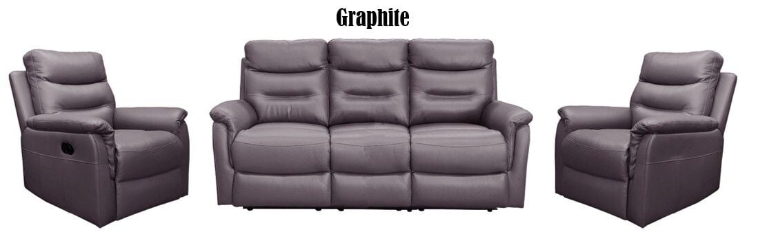 Milano 3 Seater Leather Reclining Lounge Suite Related Milano 3 Seater Leather Reclining Lounge Suite Related