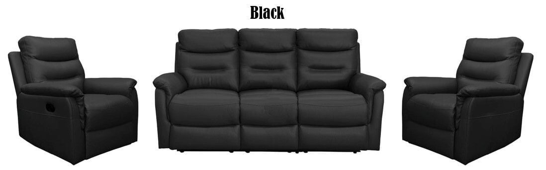 Milano 3 Seater Leather Reclining Lounge Suite Related Milano 3 Seater Leather Reclining Lounge Suite Related
